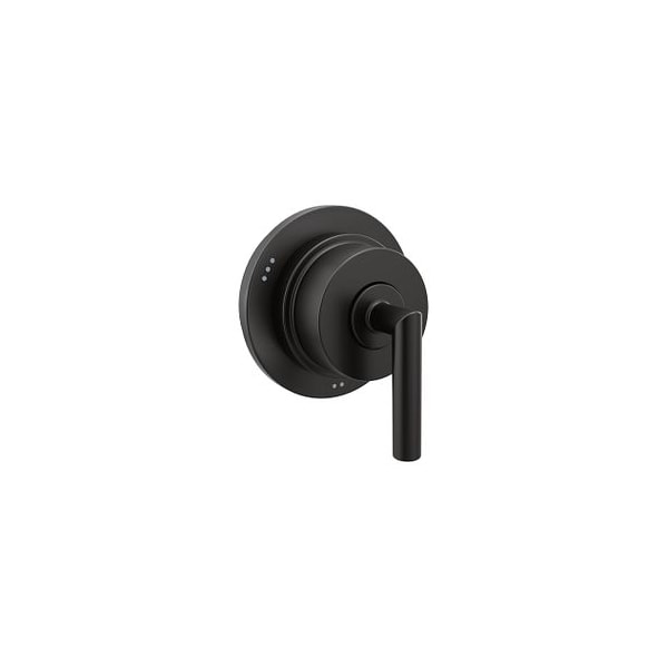 Matte Black Transfer Valve Trim